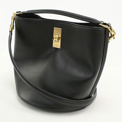 中古 セリーヌ ハンドバッグ レディース ブランド CELINE 16 セーズ ティーン バケット 2WAY 197573CR4.38NO ブラック USDCE115180011