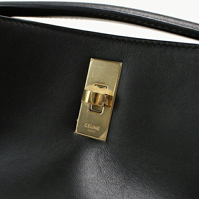 中古 セリーヌ ハンドバッグ レディース ブランド CELINE 16 セーズ ティーン バケット 2WAY 197573CR4.38NO ブラック USDCE115180011