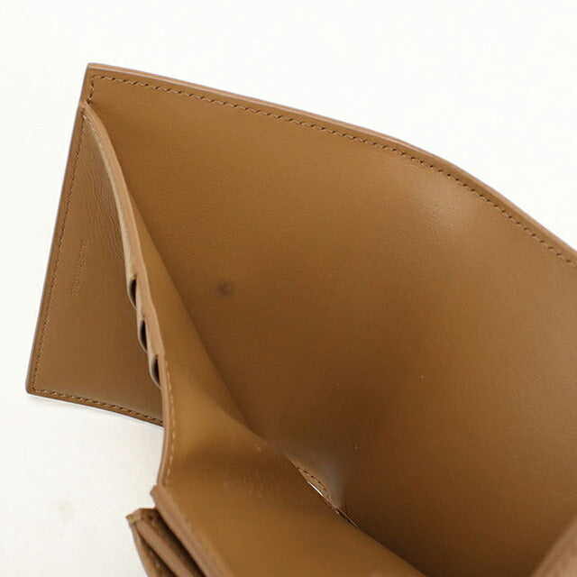 中古 セリーヌ 三つ折り財布 三折財布 レディース ブランド CELINE トリオンフ スモール フラップウォレット 10D783DPV ブラウン USDCE115223011