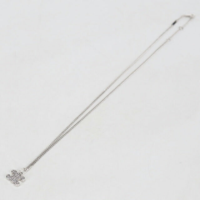 中古 セリーヌ ネックレス レディース ブランド CELINE トリオンフ シルバー アクセサリー USDCE115697011