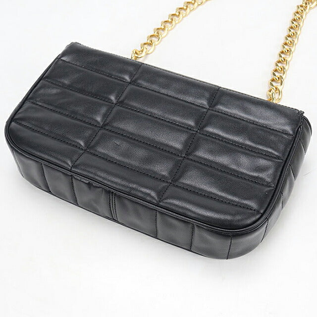 中古 セリーヌ ショルダーバッグ レディース ブランド CELINE マトラッセ モノクローム チェーン 111273EPZ.38NO ブラック USDCE115907011