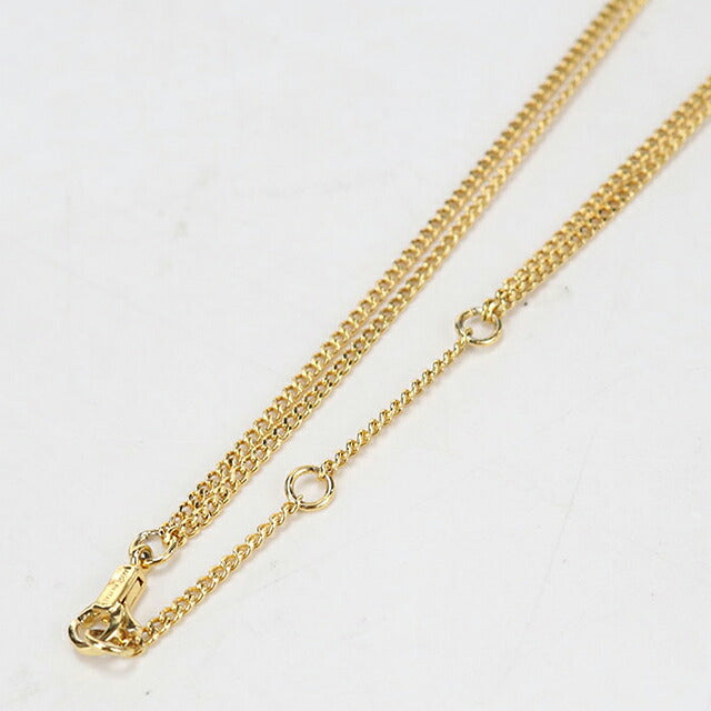 中古 セリーヌ ネックレス レディース ブランド CELINE トリオンフ 46S896BRA.35OR ゴールド アクセサリー USDCE116051011