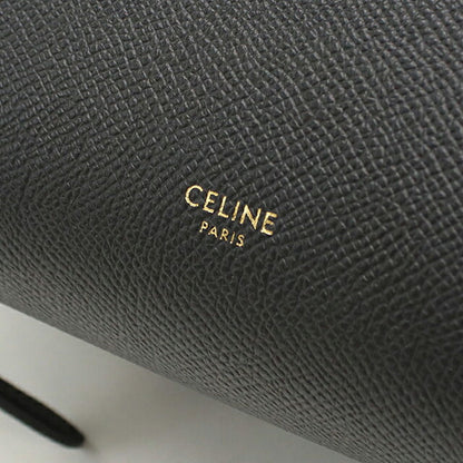 中古 セリーヌ ハンドバッグ レディース ブランド CELINE ベルトバッグ ナノ 2WAY 189003ZVA.38NO ブラック USDCE116089011