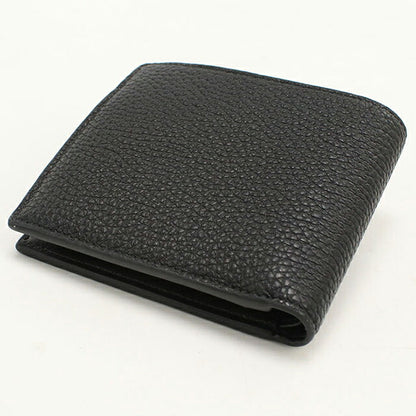 中古 セリーヌ 二つ折り財布 二折財布 コンパクト メンズ ブランド CELINE  バイフィールドウォレット 10C873GTZ.38SI ブラック USDCE116136011
