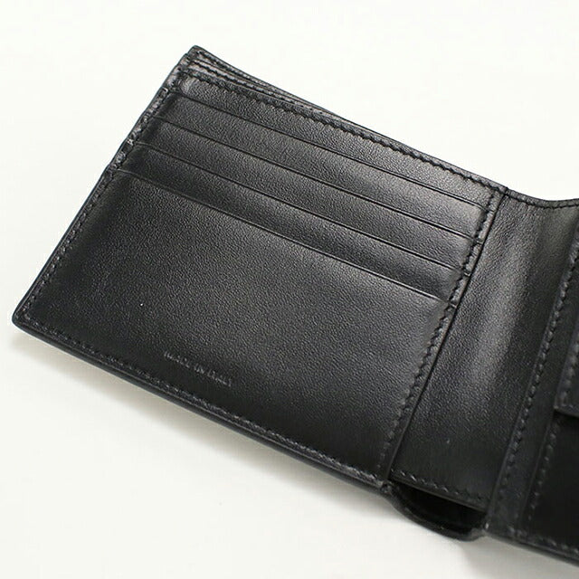 中古 セリーヌ 二つ折り財布 二折財布 コンパクト メンズ ブランド