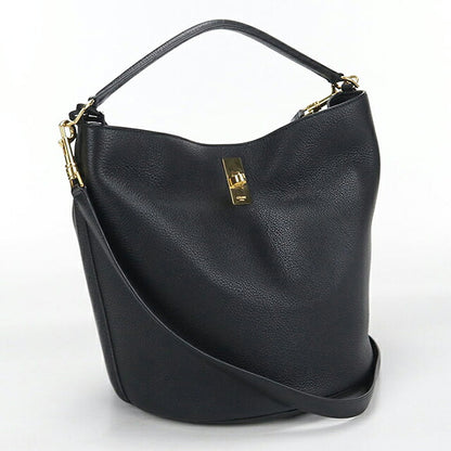 中古 セリーヌ ハンドバッグ レディース ブランド CELINE １６(セーズ) バケットバッグ 2WAY ブラック USDCE116215011