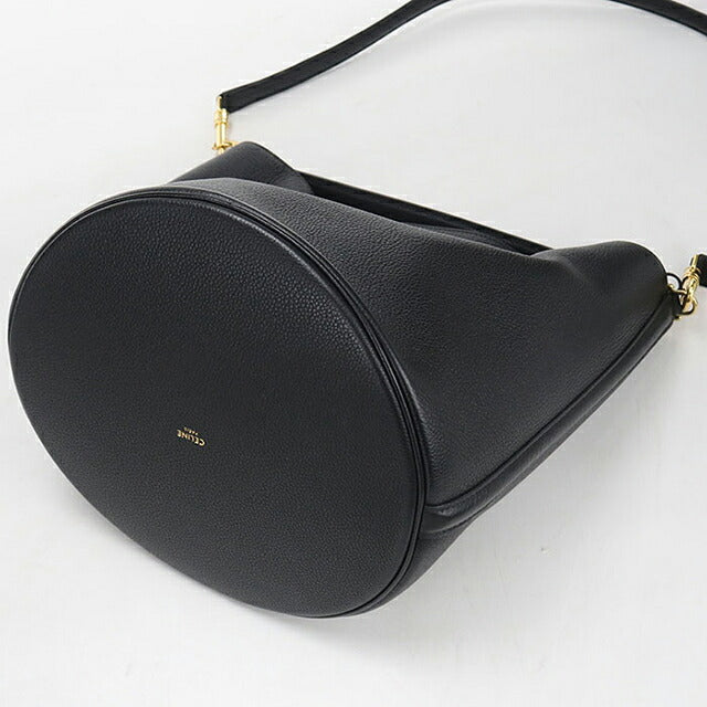 中古 セリーヌ ハンドバッグ レディース ブランド CELINE １６(セーズ) バケットバッグ 2WAY ブラック USDCE116215011