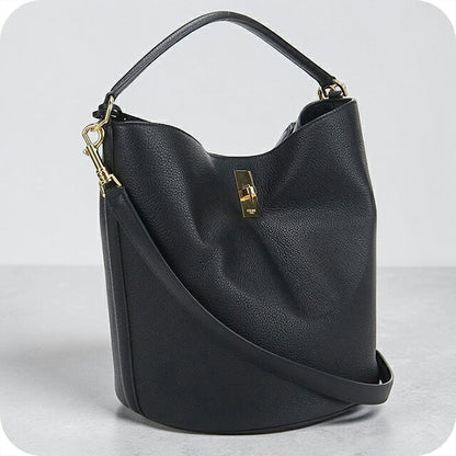 中古 セリーヌ ハンドバッグ レディース ブランド CELINE １６(セーズ) バケットバッグ 2WAY ブラック USDCE116215011