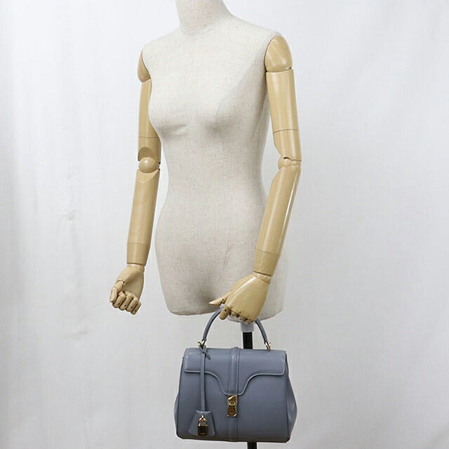 中古 セリーヌ ハンドバッグ レディース ブランド CELINE 16(セーズ) スモール 2WAY 188003BEY ブルー USDCE116228011