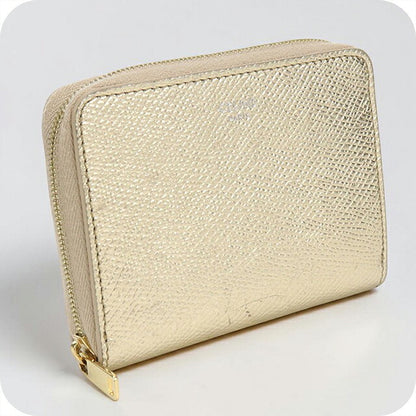中古 セリーヌ 小銭入れ レディース ブランド CELINE コインケース ゴールド USDCE116386011