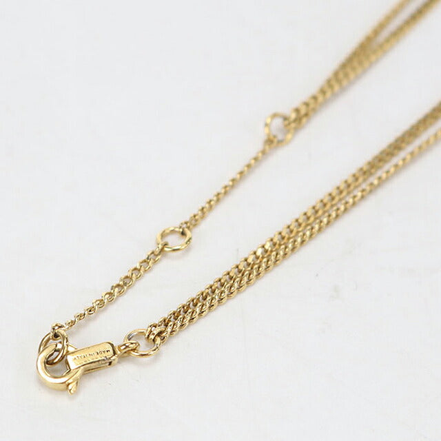 中古 セリーヌ ネックレス レディース ブランド CELINE トリオンフ 46S896BRA.35OR ゴールド アクセサリー USDCE116480011