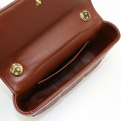 中古 セリーヌ ショルダーバッグ レディース ブランド CELINE  チェーン 11127 3EPZ ブラウン USDCE116719011