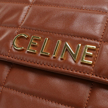 中古 セリーヌ ショルダーバッグ レディース ブランド CELINE  チェーン 11127 3EPZ ブラウン USDCE116719011