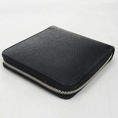 中古 セリーヌ ラウンドファスナー折財布 メンズ ブランド CELINE  ジップドバイフォールド 10J613BEN.38SI ブラック USDCE116863011
