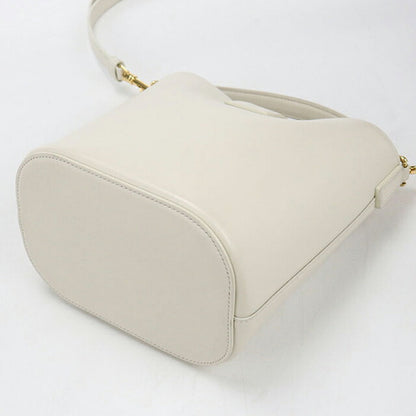 中古 セリーヌ ハンドバッグ レディース ブランド CELINE ルイーズ  スモール バッグ 2WAY 119173FX9 ホワイト USDCE117233011