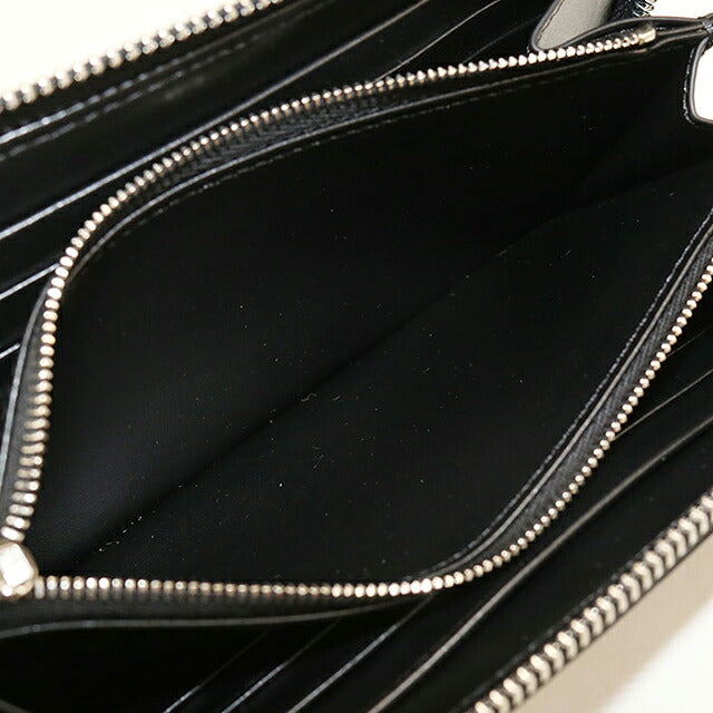 中古 セリーヌ 長財布ラウンドファスナー メンズ ブランド CELINE  ラージ ジップウォレット 10B553GTH.38SI ブラック USDCE117237011