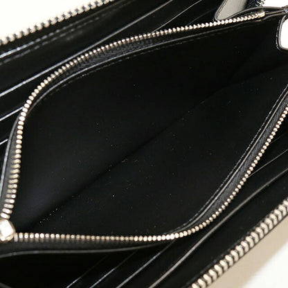 中古 セリーヌ 長財布ラウンドファスナー メンズ ブランド CELINE  ラージ ジップウォレット 10B553GTH.38SI ブラック USDCE117237011