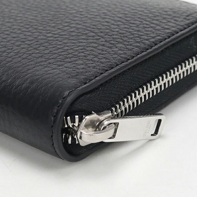 中古 セリーヌ 長財布ラウンドファスナー メンズ ブランド CELINE  ラージ ジップウォレット 10B553GTH.38SI ブラック USDCE117237011