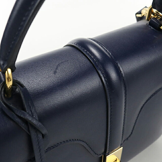 中古 セリーヌ ハンドバッグ レディース ブランド CELINE 16(セーズ) ２WAY スモール バッグ 188003BEY ネイビー USDCE117264011