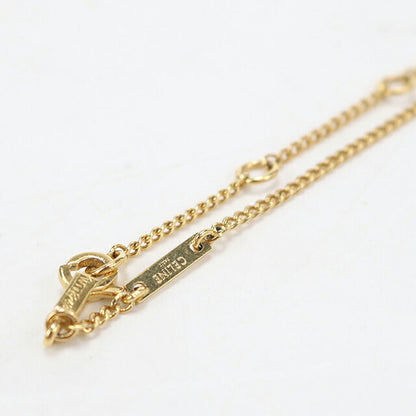 中古 セリーヌ ネックレス レディース ブランド CELINE トリオンフ ラインストーン 460GB6BZI.35OR ゴールド アクセサリー USDCE117404011