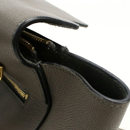 中古 セリーヌ ハンドバッグ レディース ブランド CELINE  マイクロ ベルトバッグ 2WAY 18195 グレー USDCE117413011
