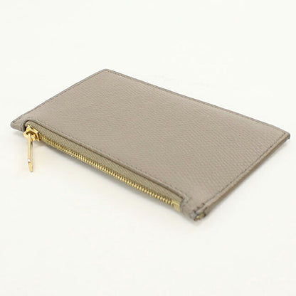 中古 セリーヌ 小銭入れ レディース ブランド CELINE  ジップコンパクトカードホルダー フラグメントケース 10B683 グレー USDCE117689011