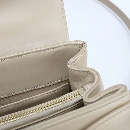 中古 セリーヌ ハンドバッグ レディース ブランド CELINE 16(セーズ) スモール 188003BEY ベージュ USDCE117829011