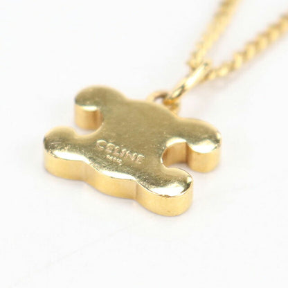中古 セリーヌ ネックレス レディース ブランド CELINE トリオンフ  460GB6BZI.35OR ゴールド アクセサリー USDCE118002011