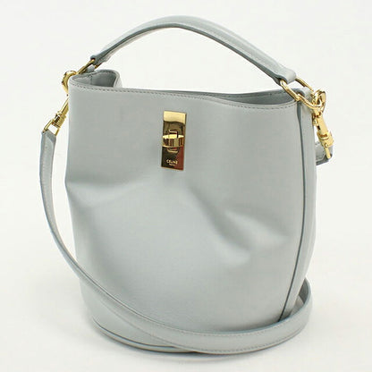 中古 セリーヌ ハンドバッグ レディース ブランド CELINE  ティーンバケット 16 2WAY 197573CR4 ブルー USDCE118011011
