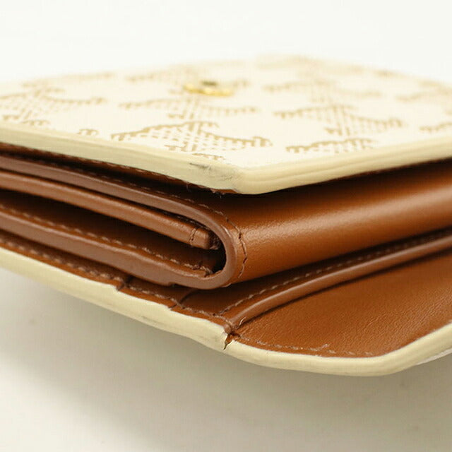 中古 セリーヌ 三つ折り財布 三折財布 コンパクト レディース ブランド CELINE トリオンフキャンバス スモール フラップウォレット 10D782CQH USDCE118036011