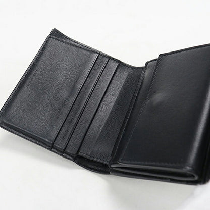 中古 セリーヌ 三つ折り財布 三折財布 コンパクト レディース ブランド CELINE トリオンフ スモールフラップウォレット 10D783DPV.38NO USDCE118232011