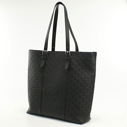 中古 セリーヌ トートバッグ メンズ ブランド CELINE トリオンフエンボス加工 カバ 113743FQU ブラック USDCE118524011
