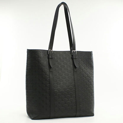 中古 セリーヌ トートバッグ メンズ ブランド CELINE トリオンフエンボス加工 カバ 113743FQU ブラック USDCE118524011