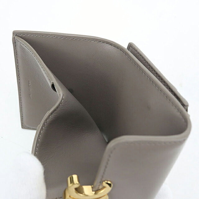 中古 セリーヌ 三つ折り財布 三折財布 コンパクト レディース ブランド CELINE トリオンフ コインイレ付き コンパクトウォレット 10I653DPV USDCE119442011