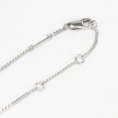 中古 セリーヌ ネックレス レディース ブランド CELINE トリオンフ ラインストーン 460GB6BZI.36SI シルバー アクセサリー USDCE119567011