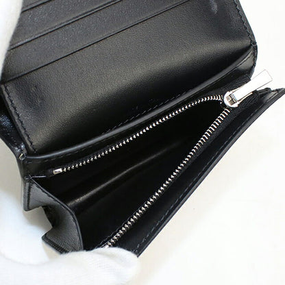 中古 セリーヌ 二つ折り財布 二折財布 コンパクト レディース ブランド CELINE トリオンフ  ブラック USDCE119589011