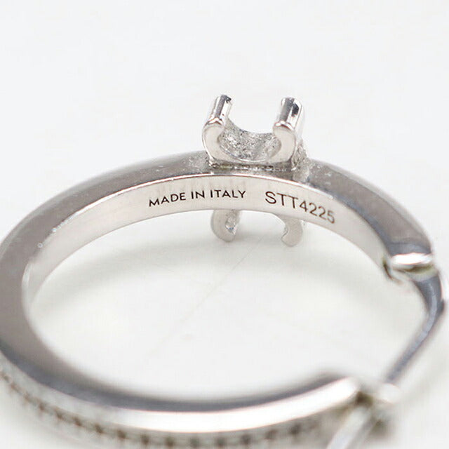 中古 セリーヌ ピアス レディース ブランド CELINE トリオンフ スパークル フープ 461DB6BZI シルバー アクセサリー USDCE119645011