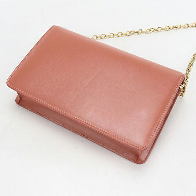 中古 セリーヌ チェーンウォレット レディース ブランド CELINE マイヨン トリオンフ  10F823CQR.27LY ピンク USDCE120094011