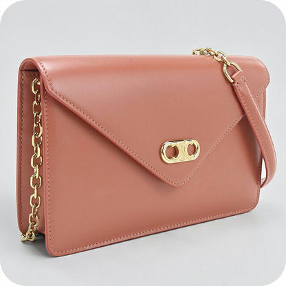 中古 セリーヌ チェーンウォレット レディース ブランド CELINE マイヨン トリオンフ  10F823CQR.27LY ピンク USDCE120094011