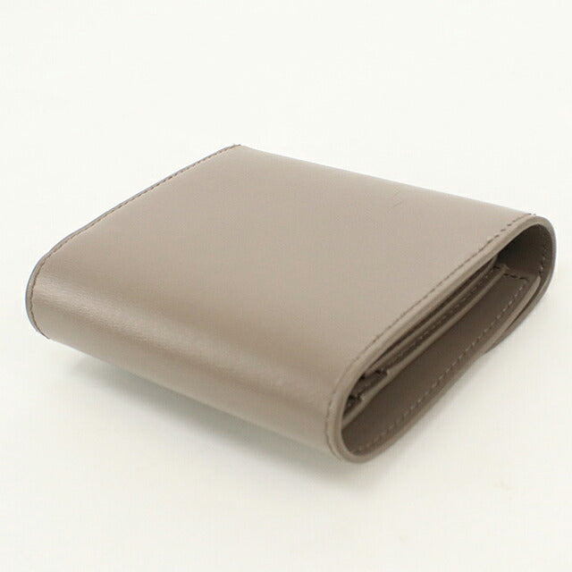 二手 Celine Trifold 钱包 Trifold 钱包 紧凑型女士品牌 CELINE Triomphe 小号翻盖钱包 10D783DPV 灰色 USDCE120524011
