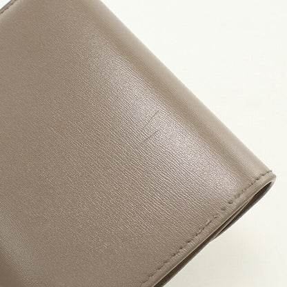 二手 Celine Trifold 钱包 Trifold 钱包 紧凑型女士品牌 CELINE Triomphe 小号翻盖钱包 10D783DPV 灰色 USDCE120524011