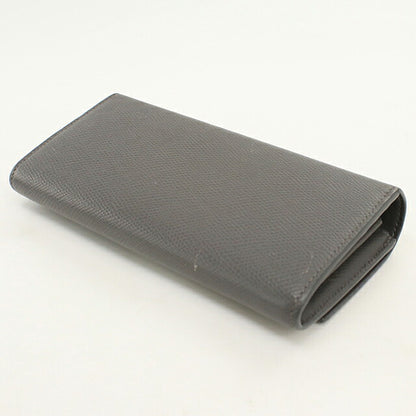 Used Celine long wallet bi-fold ladies brand CELINE large flap wallet 10B563BEL gray USDCE120530011