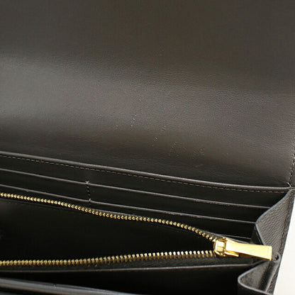 Used Celine long wallet bi-fold ladies brand CELINE large flap wallet 10B563BEL gray USDCE120530011