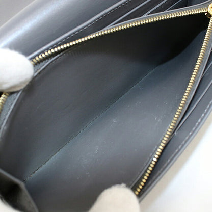 Used Celine long wallet bi-fold ladies brand CELINE large flap wallet 10B563BEL gray USDCE120530011