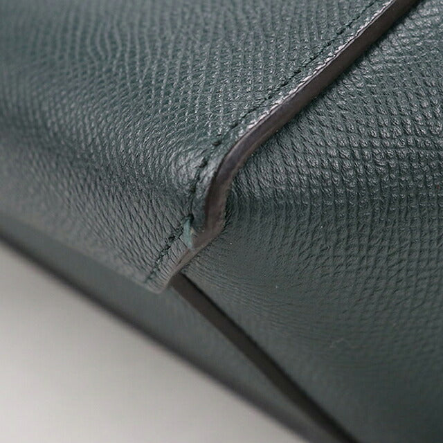 中古 セリーヌ ハンドバッグ レディース ブランド CELINE  ベルトバッグ ナノ グリーン USDCE120689011