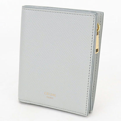 Used Celine Bifold Wallet Bifold Wallet Compact Ladies Brand CELINE Compact Wallet 10E493GTH Blue USDCE120723011