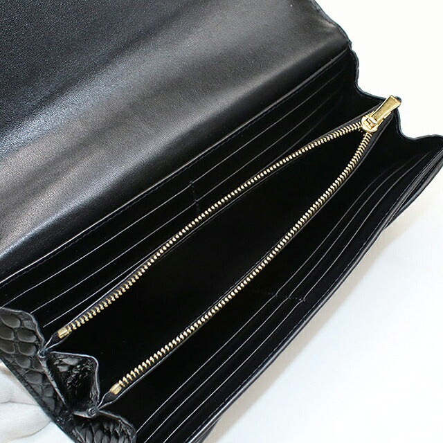 中古 セリーヌ 長財布二折 レディース ブランド CELINE   ブラック USDCE121190011