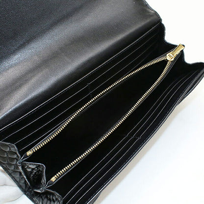 中古 セリーヌ 長財布二折 レディース ブランド CELINE   ブラック USDCE121190011