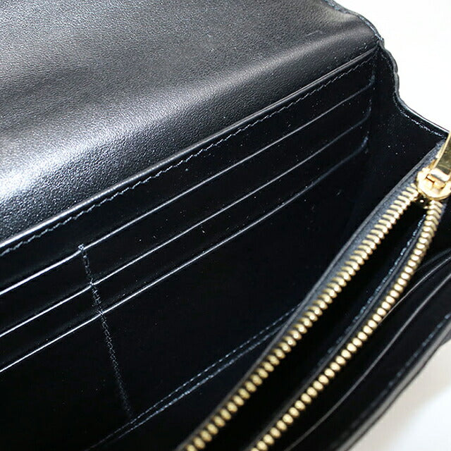 中古 セリーヌ 長財布二折 レディース ブランド CELINE   ブラック USDCE121190011
