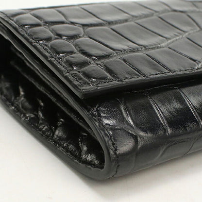 中古 セリーヌ 長財布二折 レディース ブランド CELINE   ブラック USDCE121190011